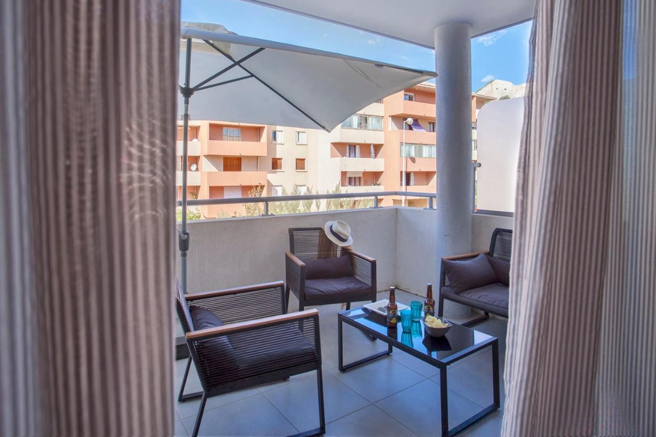 L'orangeraie Calvi centre à 300m de la plage et du port parking privé Exterior foto