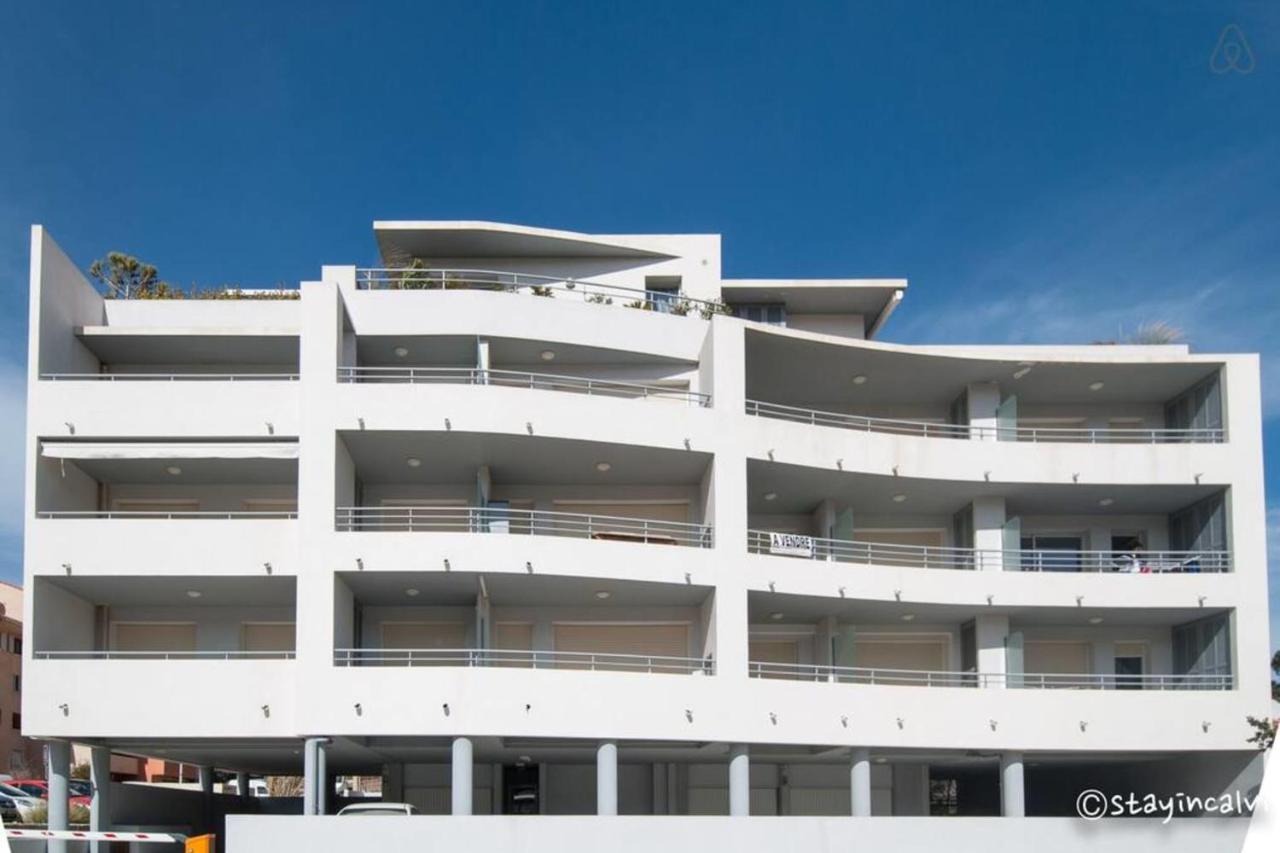 L'orangeraie Calvi centre à 300m de la plage et du port parking privé Exterior foto